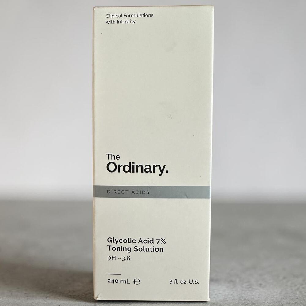 The Ordinary Glycolic Acid 7% Toning Solution 240ml NEW Sealed